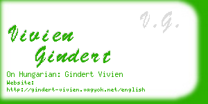 vivien gindert business card